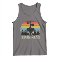 Siren Head Tank Top Retro American Cryptid - Wonder Print Shop