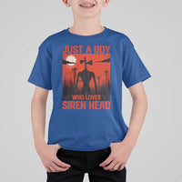 Siren Head T Shirt For Kid American Cryptid Lovers Boy - Wonder Print Shop