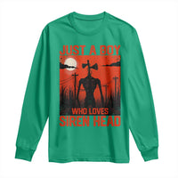 Siren Head Long Sleeve Shirt American Cryptid Lovers Boy - Wonder Print Shop