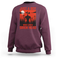 Siren Head Sweatshirt American Cryptid Lovers Boy - Wonder Print Shop