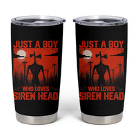 Siren Head Tumbler Cup American Cryptid Lovers Boy - Wonder Print Shop