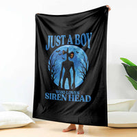 Siren Head Throw Blanket Supernatural American Cryptid Boys - Wonder Print Shop