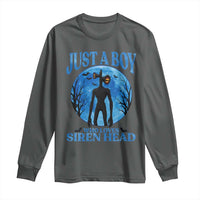 Siren Head Long Sleeve Shirt Supernatural American Cryptid Boys - Wonder Print Shop