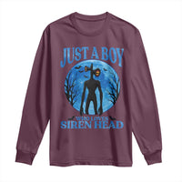 Siren Head Long Sleeve Shirt Supernatural American Cryptid Boys - Wonder Print Shop