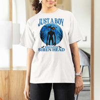 Siren Head T Shirt For Women Supernatural American Cryptid Boys - Wonder Print Shop