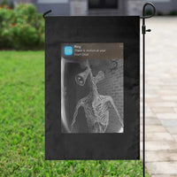 Funny Siren Head Garden Flag Ring with Motion Meme - Wonder Print Shop