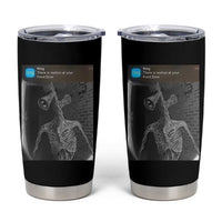 Funny Siren Head Tumbler Cup Ring with Motion Meme - Wonder Print Shop