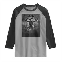 Siren Head Raglan Shirt Horror Poster Halloween Supernatural American Cryptid - Wonder Print Shop