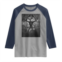 Siren Head Raglan Shirt Horror Poster Halloween Supernatural American Cryptid - Wonder Print Shop
