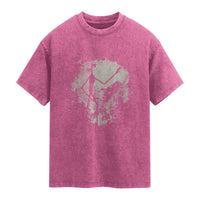 Siren Head Washed Cotton T-Shirt Retro Vintage American Cryptid Mountain Trees