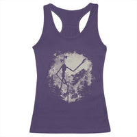 Siren Head Racerback Tank Top Retro Vintage American Cryptid Mountain Trees - Wonder Print Shop