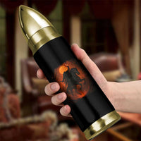 Scary Pumpkin Headless Horseman Halloween Bullet Tumbler - Wonder Print Shop