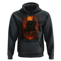 Scary Pumpkin Headless Horseman Halloween Hoodie - Wonder Print Shop