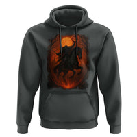 Scary Pumpkin Headless Horseman Halloween Hoodie - Wonder Print Shop