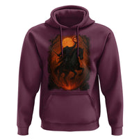 Scary Pumpkin Headless Horseman Halloween Hoodie - Wonder Print Shop