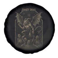 Jersey Devil Spare Tire Cover Vintage Weird Creepy Creature Leeds Devil - Wonder Print Shop