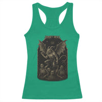 Jersey Devil Racerback Tank Top Vintage Weird Creepy Creature Leeds Devil - Wonder Print Shop