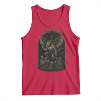 Jersey Devil Tank Top Vintage Weird Creepy Creature Leeds Devil - Wonder Print Shop
