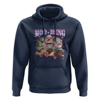Funny Moo-Deng Baby Pygmy Hippo Hoodie Cute Zoo For Family