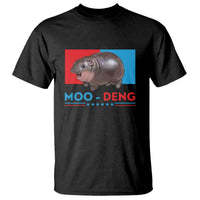 Funny Moo-Deng Baby Pygmy Hippo T Shirt Moo Deng for President 2024 Cute Zoo For Family - Wonder Print Shop