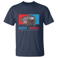 Funny Moo-Deng Baby Pygmy Hippo T Shirt Moo Deng for President 2024 Cute Zoo For Family - Wonder Print Shop