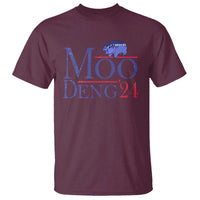 Moo-Deng for President Election 2024 T Shirt Funny Baby Hippo Meme Cute Zoo For Family - Wonder Print Shop