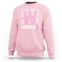 Breast Cancer Awareness In October We Wear Pink Sweatshirt Pink Ribbon Warriors Team - Wonder Print Shop