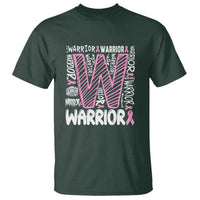 Breast Cancer Awareness In October We Wear Pink T Shirt Pink Ribbon Warriors Team - Wonder Print Shop