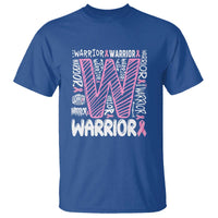 Breast Cancer Awareness In October We Wear Pink T Shirt Pink Ribbon Warriors Team - Wonder Print Shop