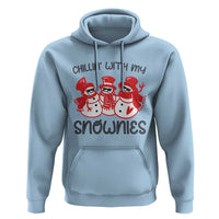 Snowman Christmas Hoodie Chillin With My Snowmies Ugly Gift TS10