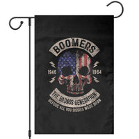 Boomers Generation Garden Flag Before All You Sissie Were Born Skull USA Flag - Wonder Print Shop