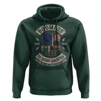 Boomers Generation Hoodie Before All You Sissie Were Born Skull USA Flag - Wonder Print Shop