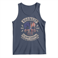 Boomers Generation Tank Top Before All You Sissie Were Born Skull USA Flag - Wonder Print Shop