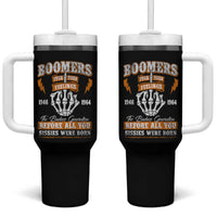 Vintage Boomers Generation Tumbler With Handle Before All You Sissie Were Born Skeleton Hand - Wonder Print Shop