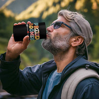 Proud Boomer 4 in 1 Can Cooler Tumbler Boomers Generation Peace Sign Hippie 50s 60s - Wonder Print Shop