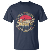 Boomers Generation T Shirt The Man The Myth The Legend - Wonder Print Shop