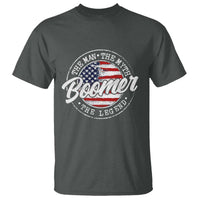 Boomers Generation T Shirt Vintage The Man The Myth The Legend American Flag - Wonder Print Shop