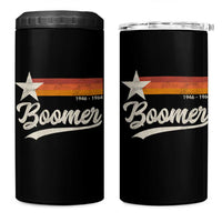 Boomers Generation 4 in 1 Can Cooler Tumbler Vintage Retro Gift - Wonder Print Shop