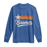 Boomers Generation Long Sleeve Shirt Vintage Retro Gift - Wonder Print Shop