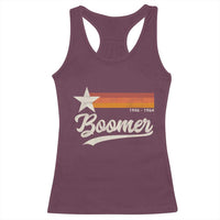 Boomers Generation Racerback Tank Top Vintage Retro Gift - Wonder Print Shop