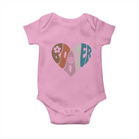 Boomers Generation Baby Onesie Vintage 40s 50s 60s Hippe Peace Love Hippy - Wonder Print Shop