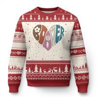 Boomers Generation Ugly Christmas Sweater Vintage 40s 50s 60s Hippe Peace Love Hippy - Wonder Print Shop