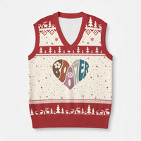 Boomers Generation V-Neck Knit Sweater Vest Vintage 40s 50s 60s Hippe Peace Love Hippy - Wonder Print Shop