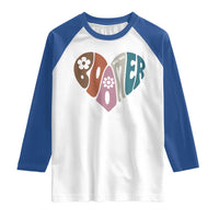 Boomers Generation Raglan Shirt Vintage 40s 50s 60s Hippe Peace Love Hippy - Wonder Print Shop