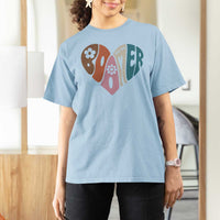 Boomers Generation T Shirt For Women Vintage 40s 50s 60s Hippe Peace Love Hippy - Wonder Print Shop