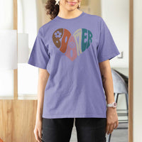 Boomers Generation T Shirt For Women Vintage 40s 50s 60s Hippe Peace Love Hippy - Wonder Print Shop