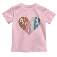 Boomers Generation Toddler T Shirt Vintage 40s 50s 60s Hippe Peace Love Hippy - Wonder Print Shop