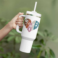Boomers Generation Tumbler With Handle Vintage 40s 50s 60s Hippe Peace Love Hippy - Wonder Print Shop