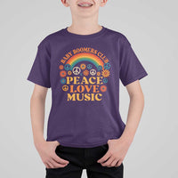 Baby Boomers Generation T Shirt For Kid Peace Love Music 60s Hippe - undefined
