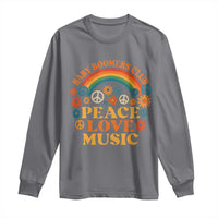 Baby Boomers Generation Long Sleeve Shirt Peace Love Music 60s Hippe - Wonder Print Shop